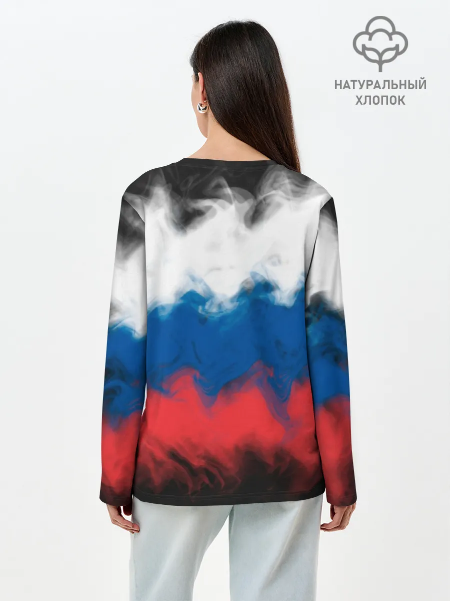 Лонгслив женский. Хлопок / Россия