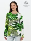 Лонгслив женский. Хлопок / ГАВАЙСКИЕ ЛИСТЬЯ