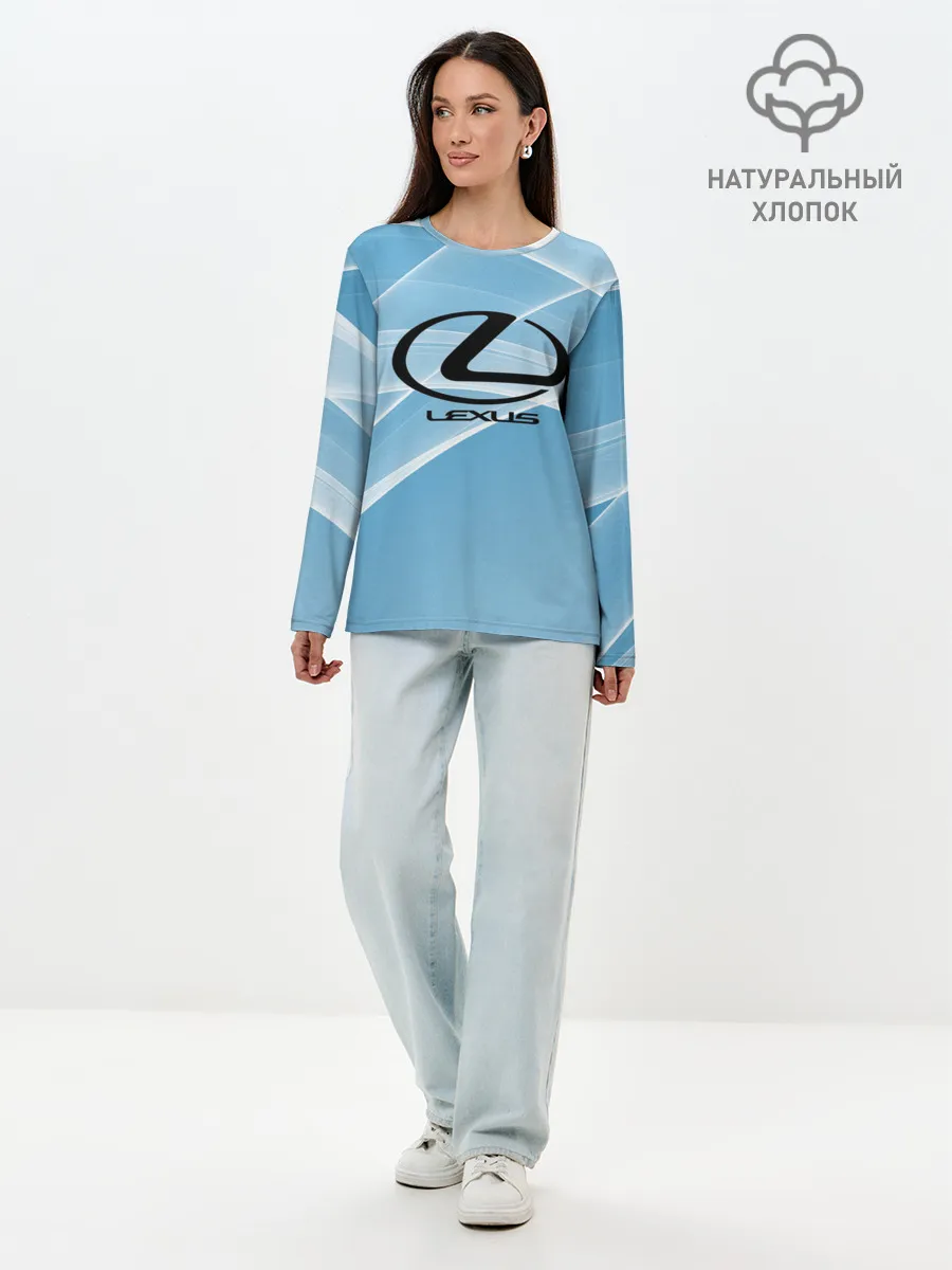 Лонгслив женский. Хлопок / lexus