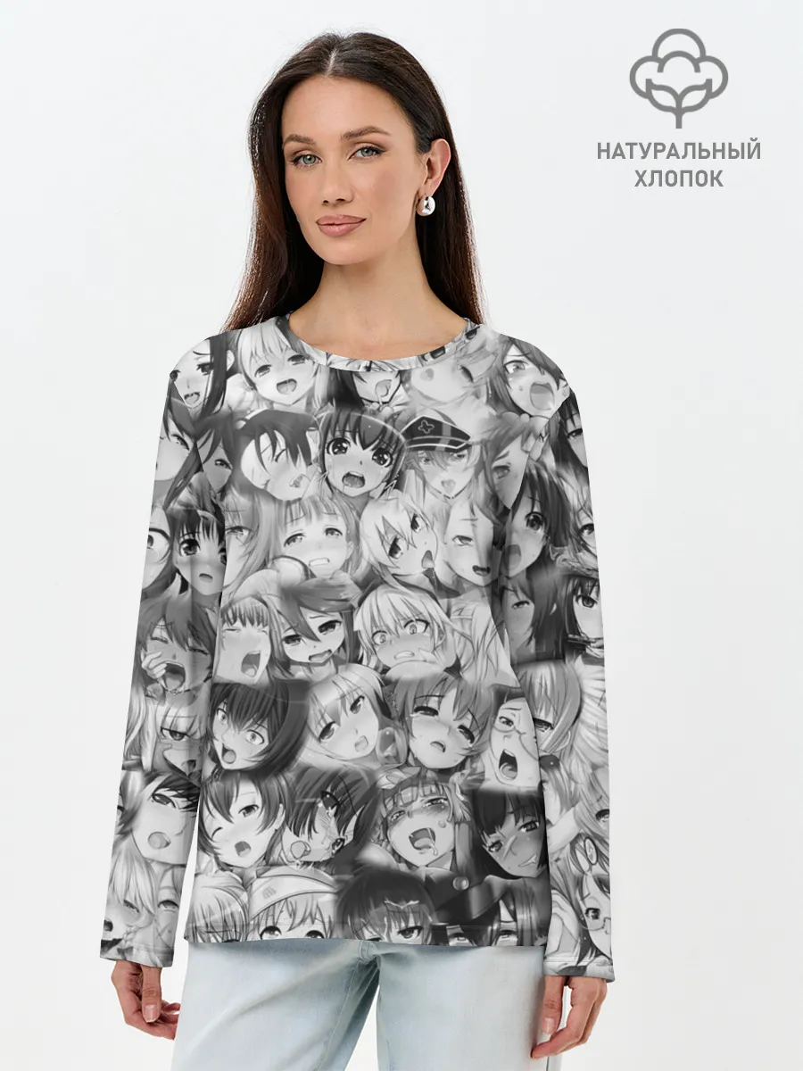 Лонгслив женский. Хлопок / SENPAI | СЕНПАЙ