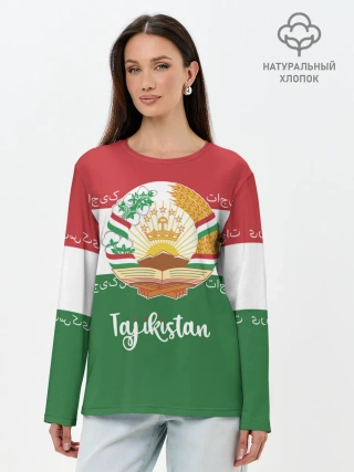 Лонгслив женский. Хлопок / Таджикистан
