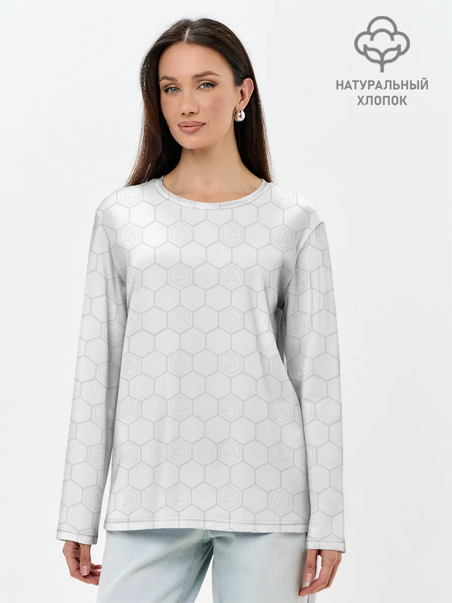 Лонгслив женский. Хлопок / LINKIN PARK