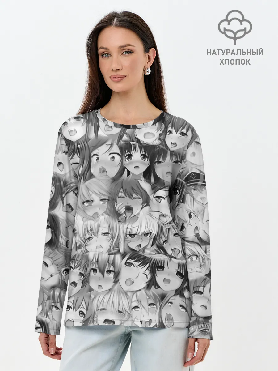 Лонгслив женский. Хлопок / SENPAI | СЕНПАЙ