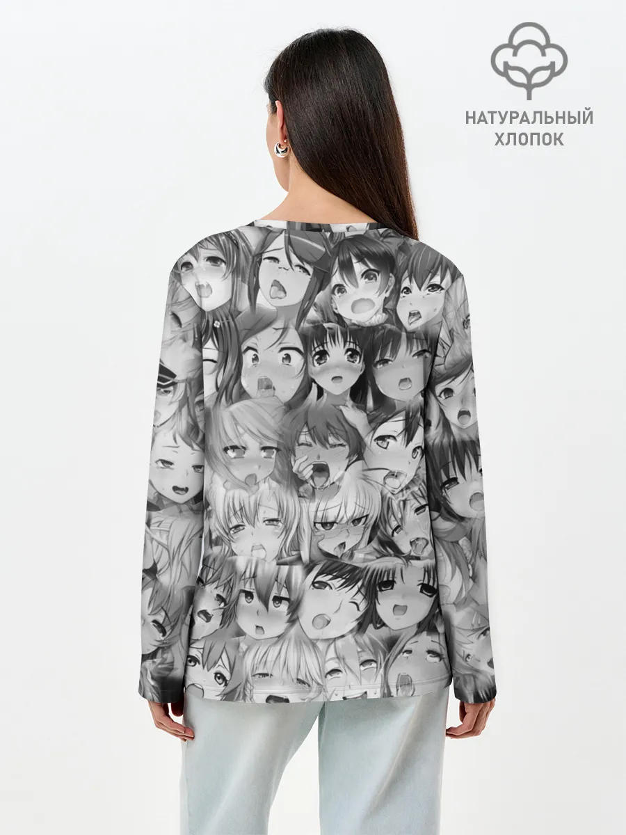 Лонгслив женский. Хлопок / SENPAI | СЕНПАЙ