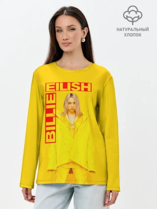 Лонгслив женский. Хлопок / BILLIE EILISH