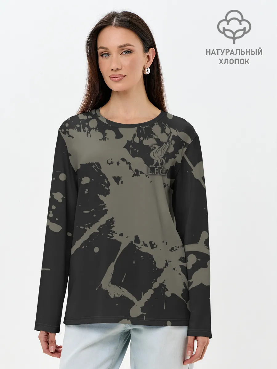 Лонгслив женский. Хлопок / Liverpool F.C.