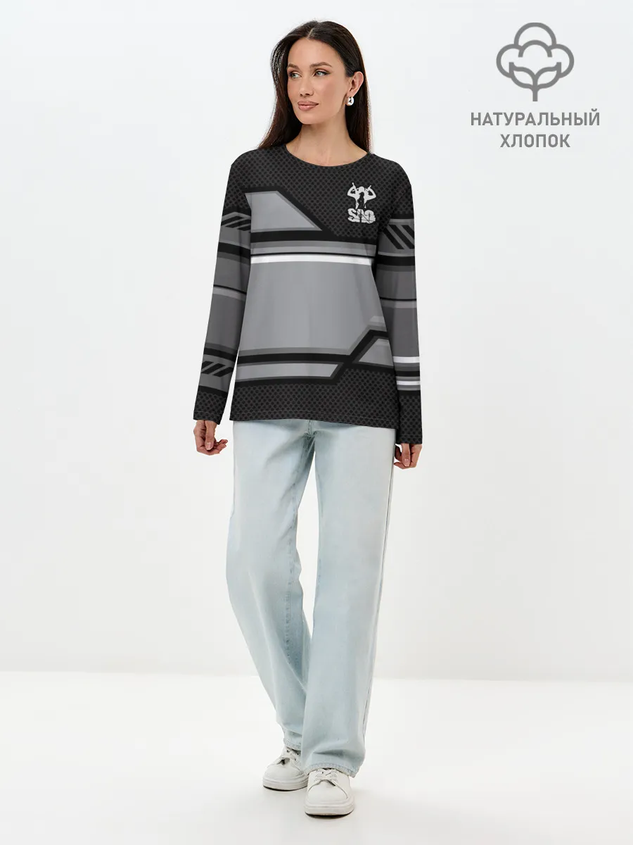 Лонгслив женский. Хлопок / Sword Art Online