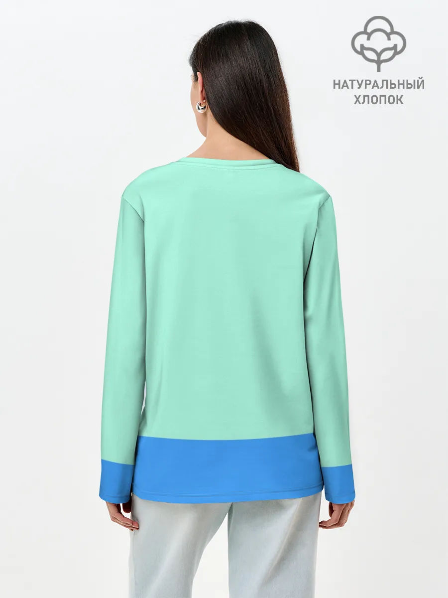 Лонгслив женский. Хлопок / готовка