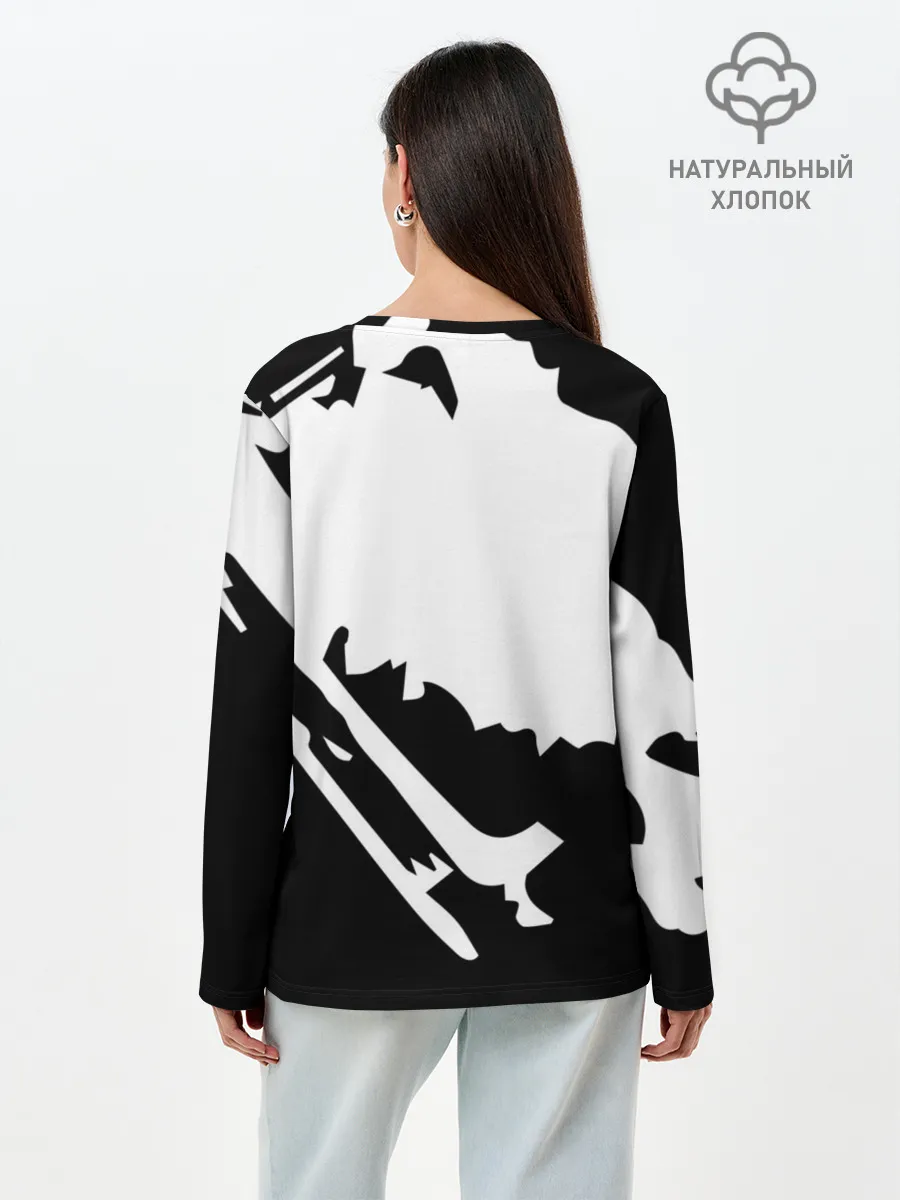 Лонгслив женский. Хлопок / Sword Art Online