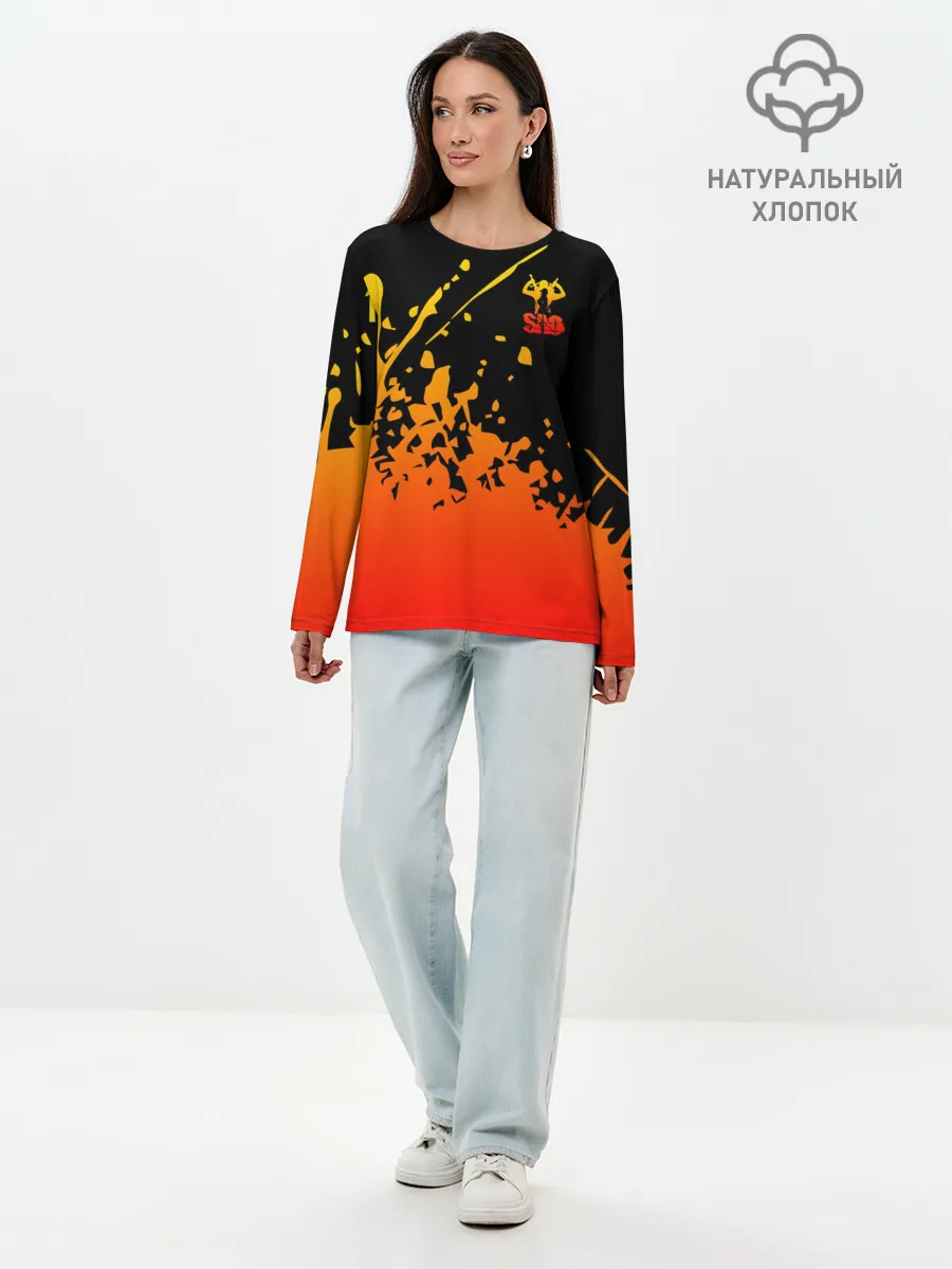 Лонгслив женский. Хлопок / Sword Art Online