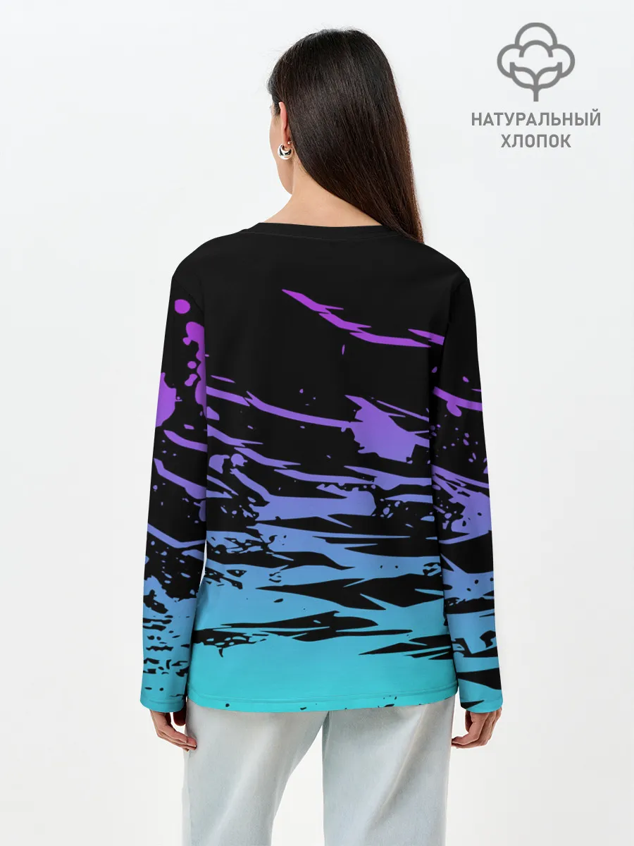 Лонгслив женский. Хлопок / Sword Art Online