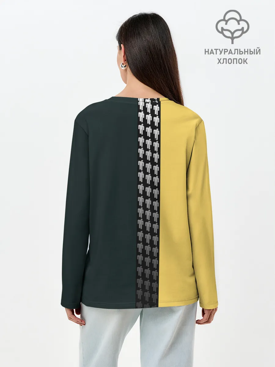 Лонгслив женский. Хлопок / билли айлиш