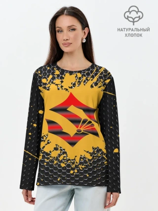 Лонгслив женский. Хлопок / Sabaton