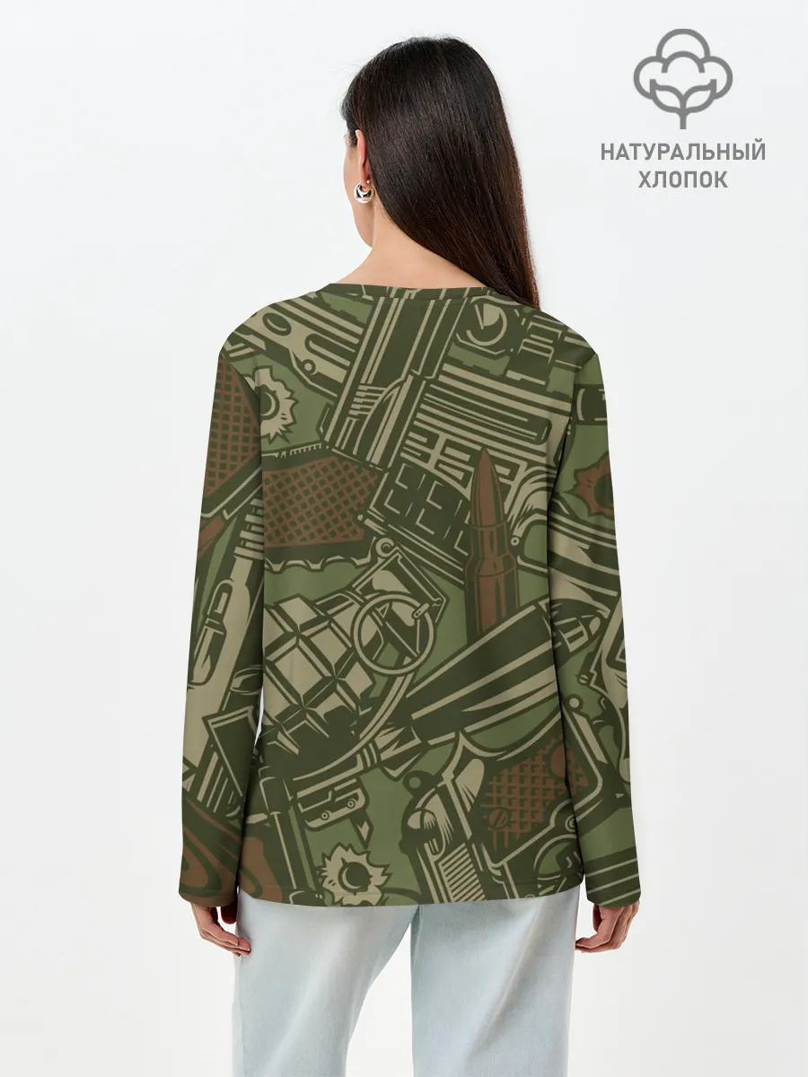 Лонгслив женский. Хлопок / Военный инвентарь | Military equipment
