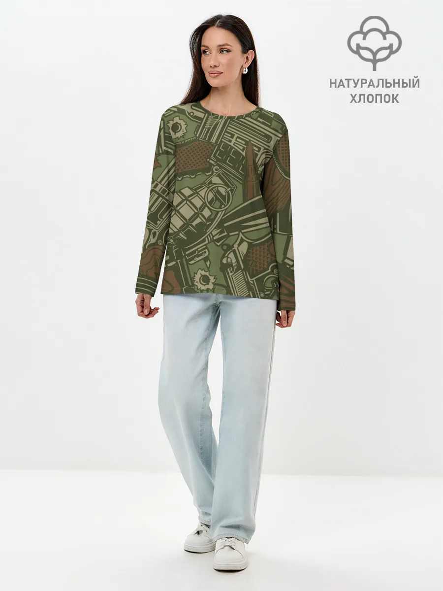 Лонгслив женский. Хлопок / Военный инвентарь | Military equipment