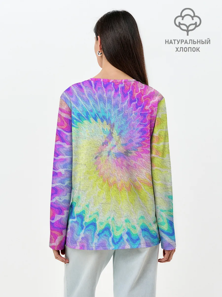 Лонгслив женский. Хлопок / ЛЕТО