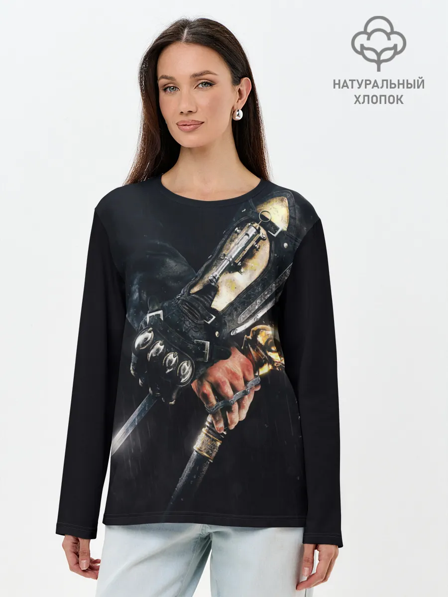 Лонгслив женский. Хлопок / ASSASSINS CREED l SYNDICATE
