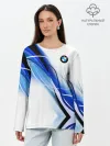 Лонгслив женский. Хлопок / BMW