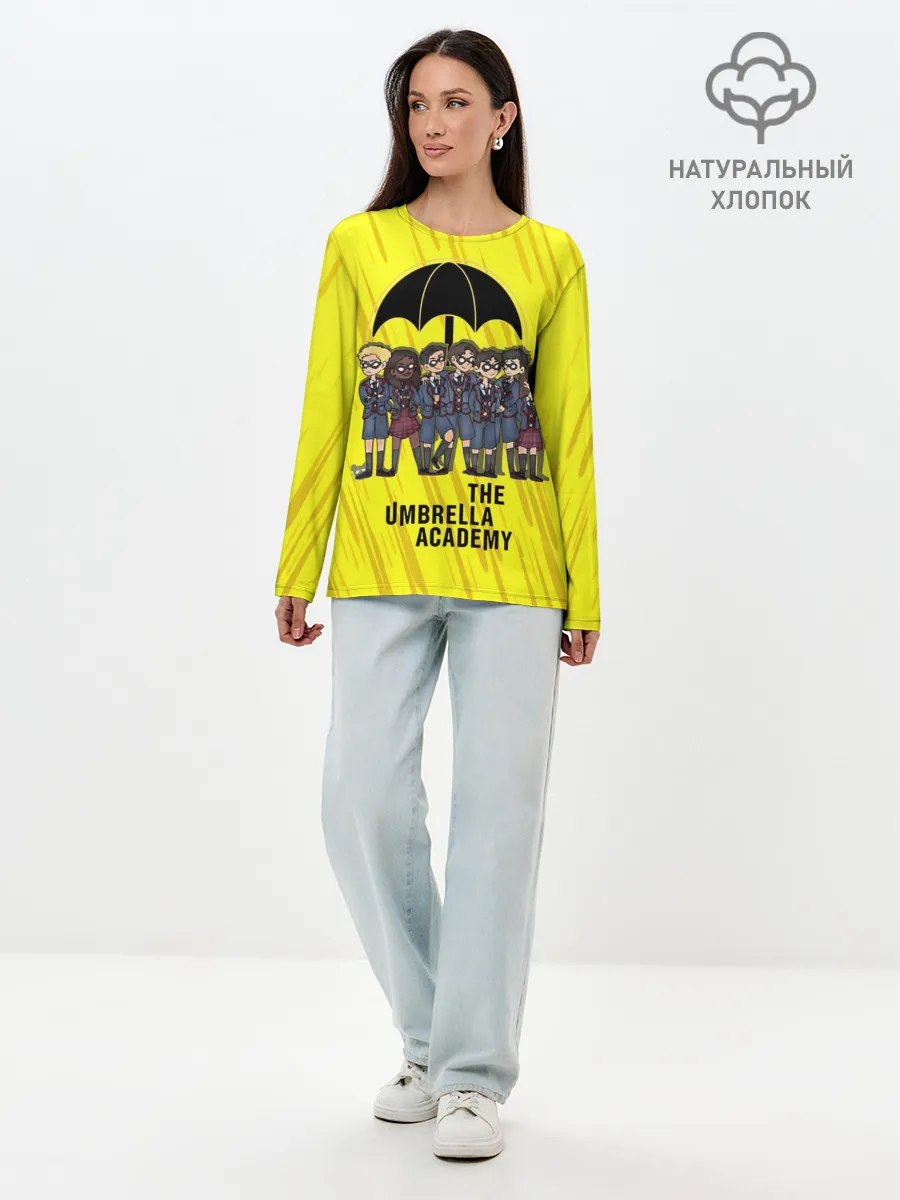 Лонгслив женский. Хлопок / The Umbrella Academy