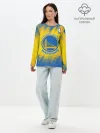 Лонгслив женский. Хлопок / Golden State Warriors