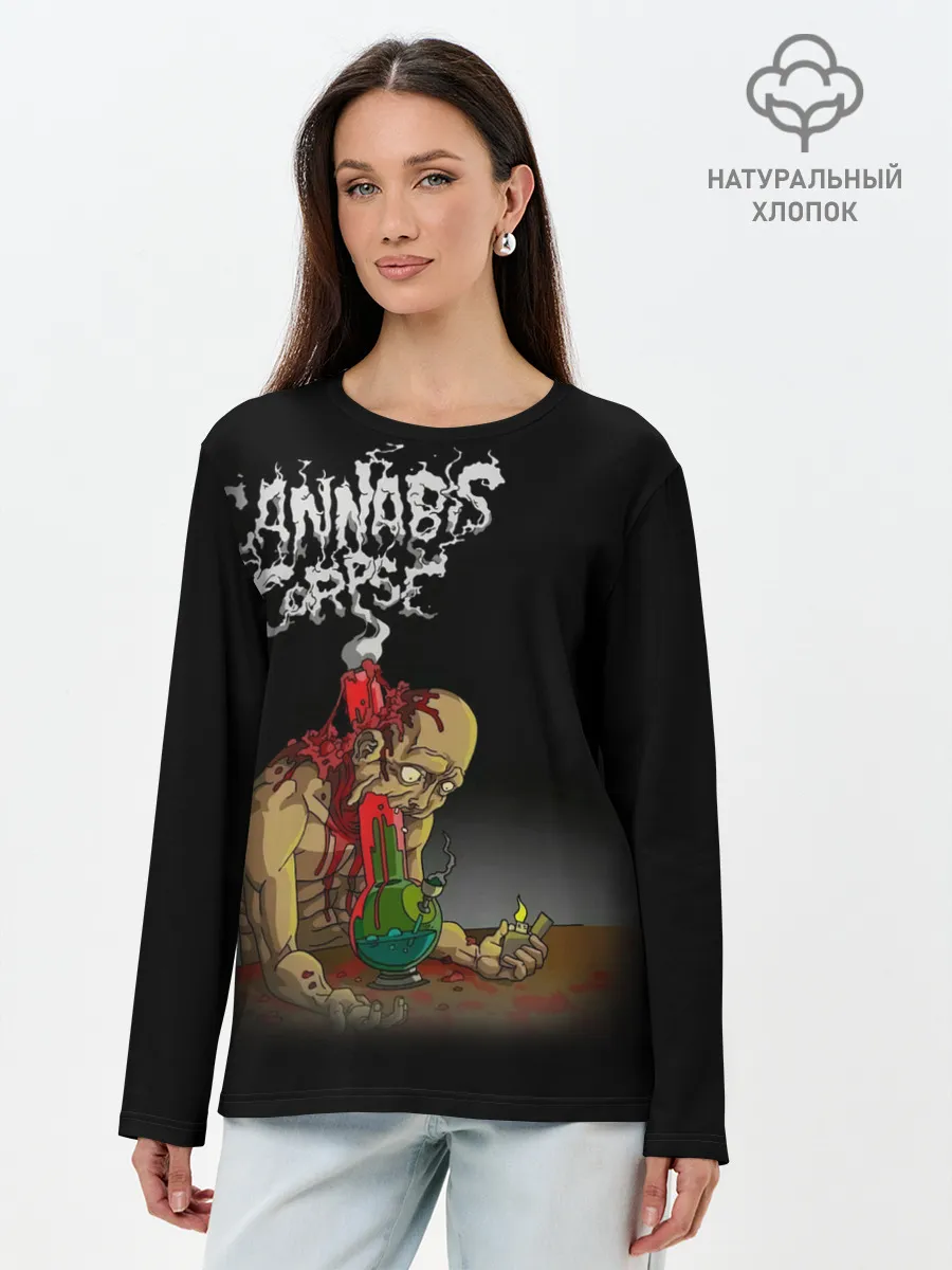Лонгслив женский. Хлопок / Cannibal Corpse #2