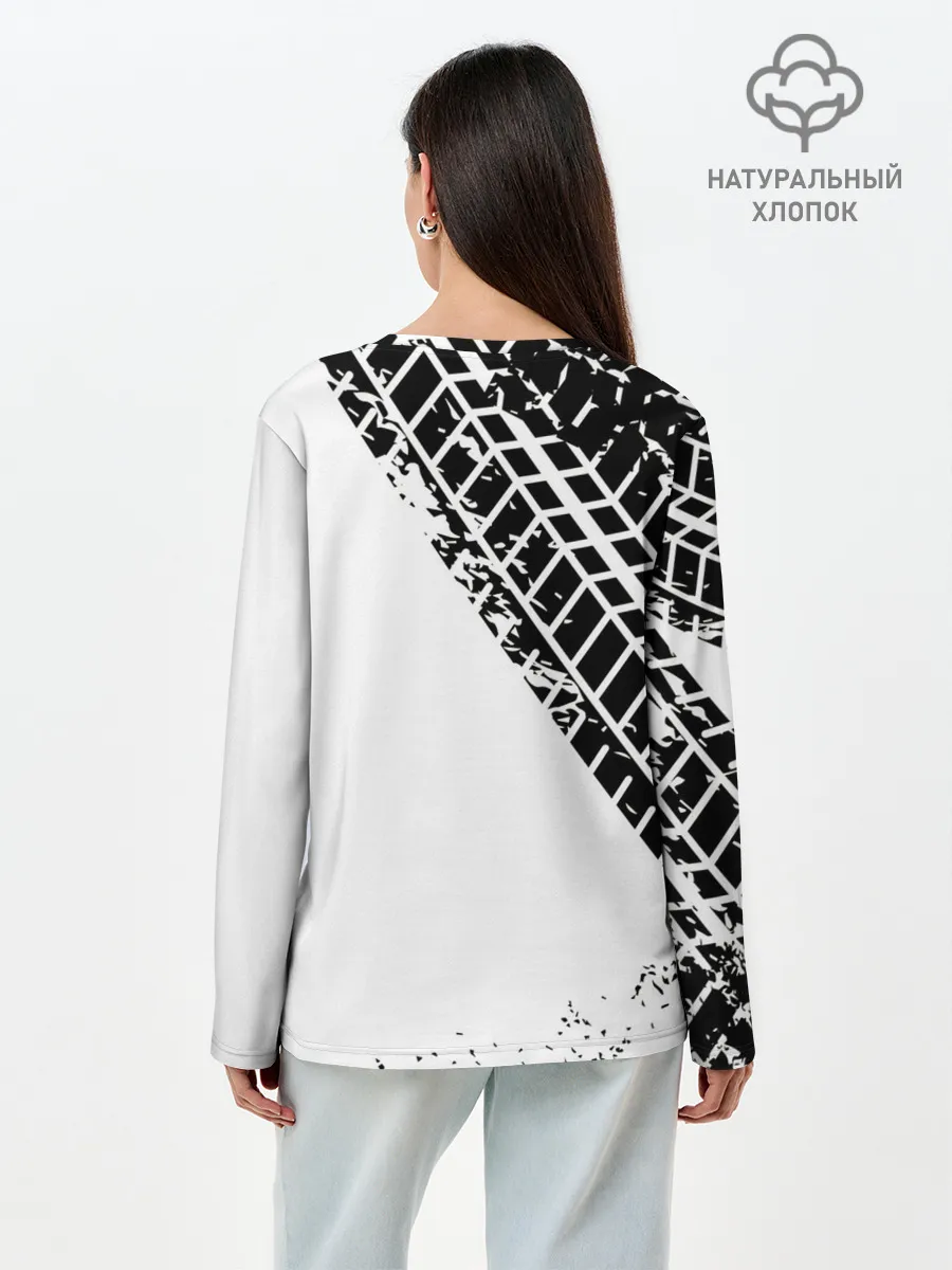 Лонгслив женский. Хлопок / PORSCHE