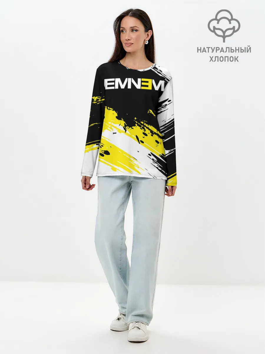 Лонгслив женский. Хлопок / Eminem