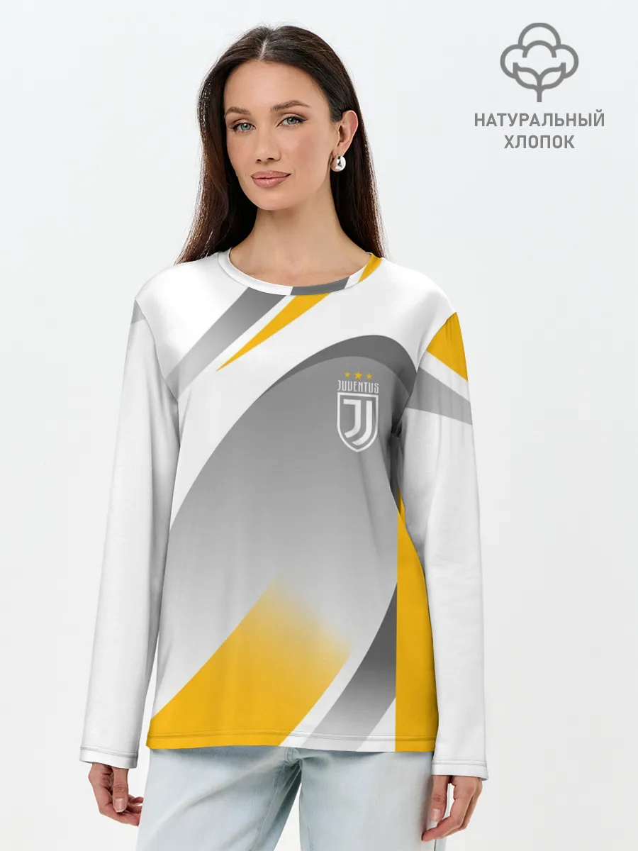 Лонгслив женский. Хлопок / Juventus Uniform