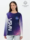 Лонгслив женский. Хлопок / NASA / НАСА