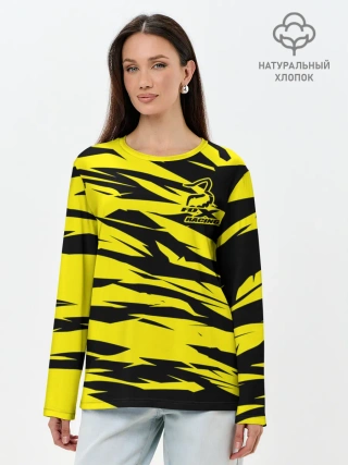 Лонгслив женский. Хлопок / Форма для мотокросса FOX