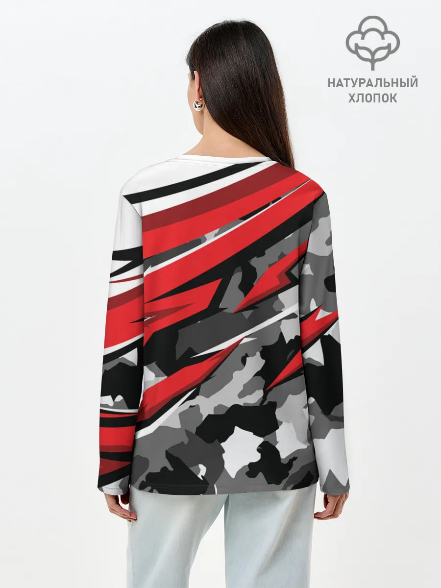 Лонгслив женский. Хлопок / HONDA