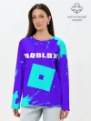 Лонгслив женский. Хлопок / ROBLOX / РОБЛОКС