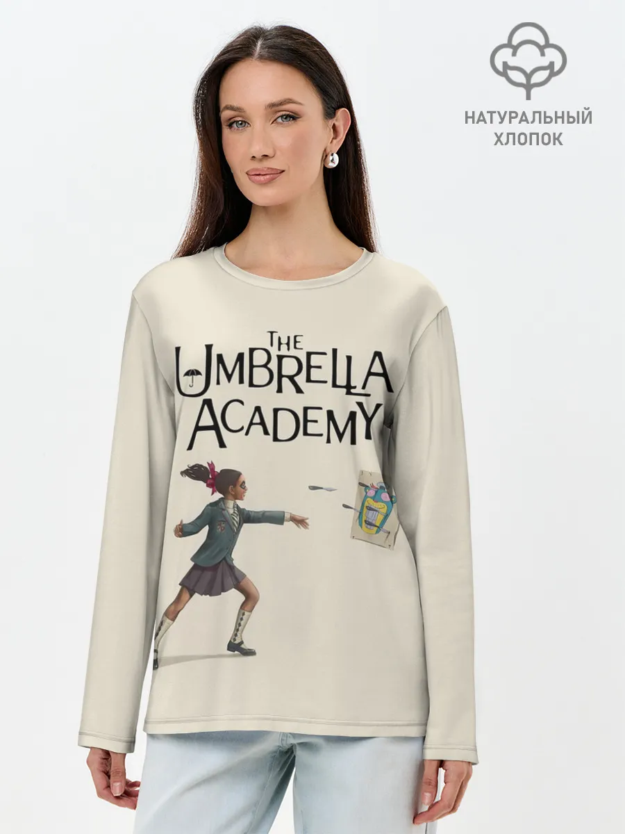 Лонгслив женский. Хлопок / The umbrella academy