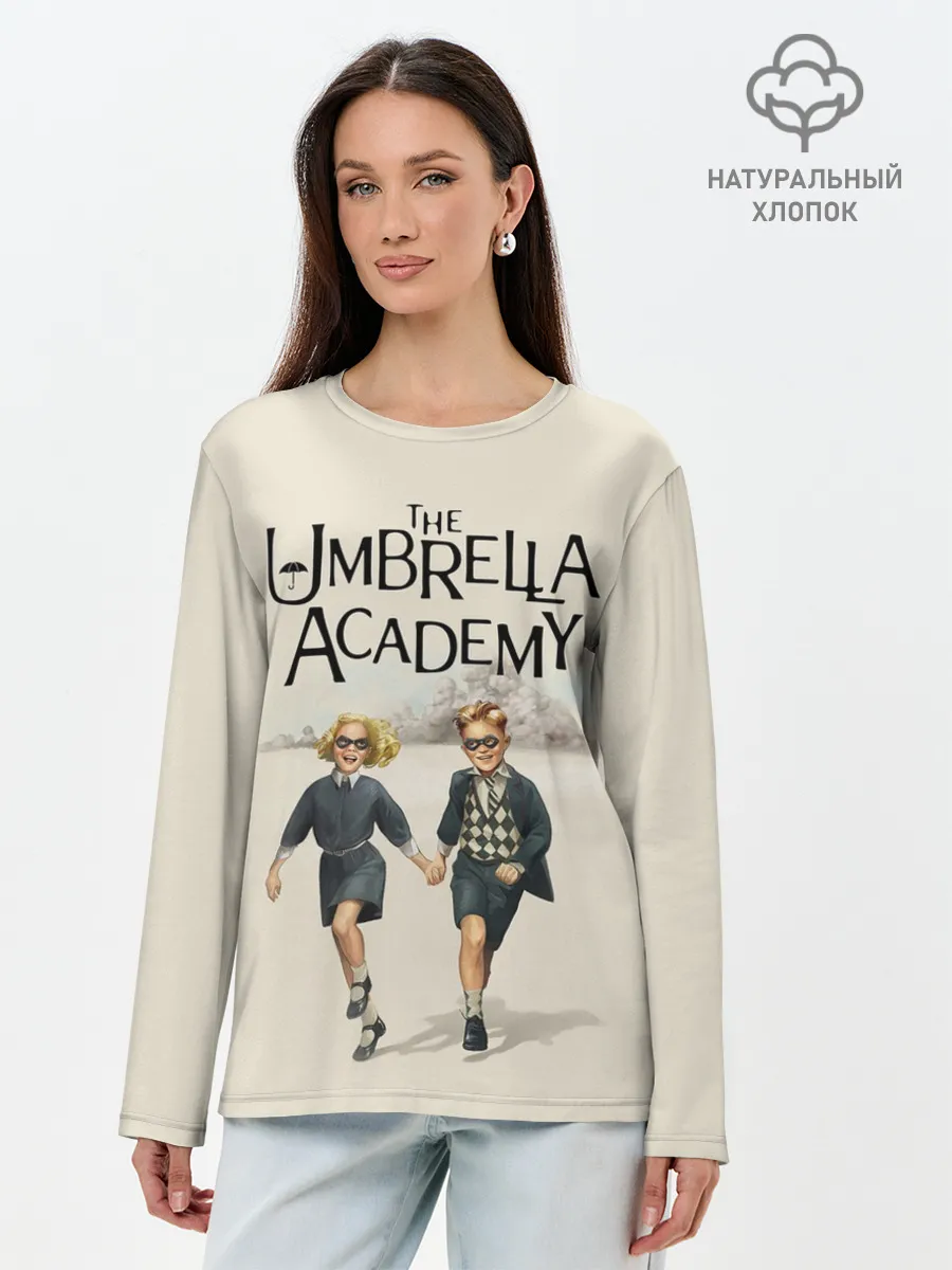 Лонгслив женский. Хлопок / The umbrella academy