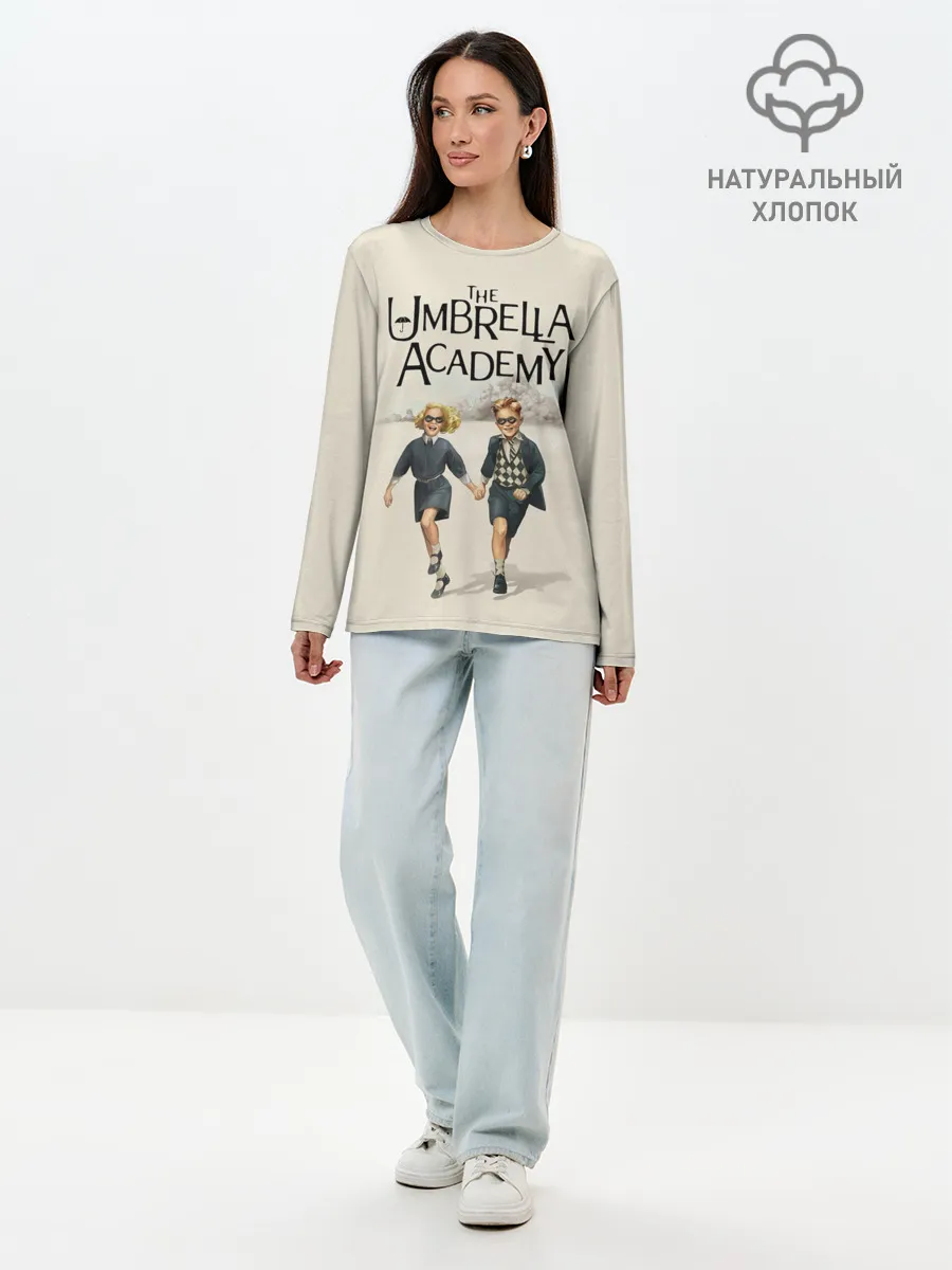 Лонгслив женский. Хлопок / The umbrella academy