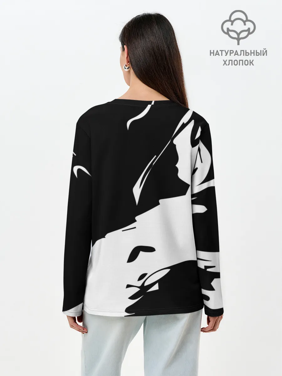 Лонгслив женский. Хлопок / 6ix9ine Tekashi