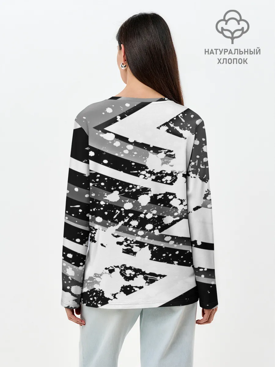 Лонгслив женский. Хлопок / Juventus