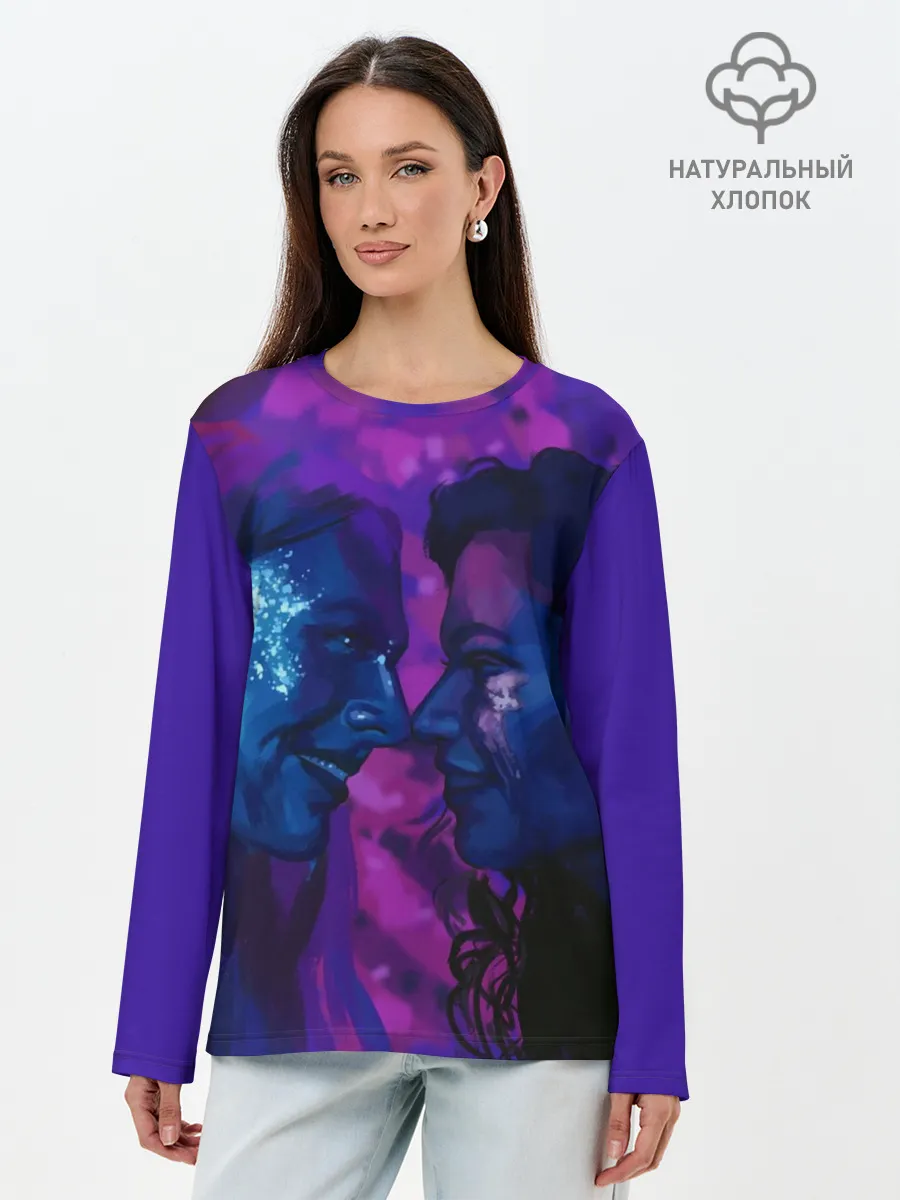Лонгслив женский. Хлопок / euphoria