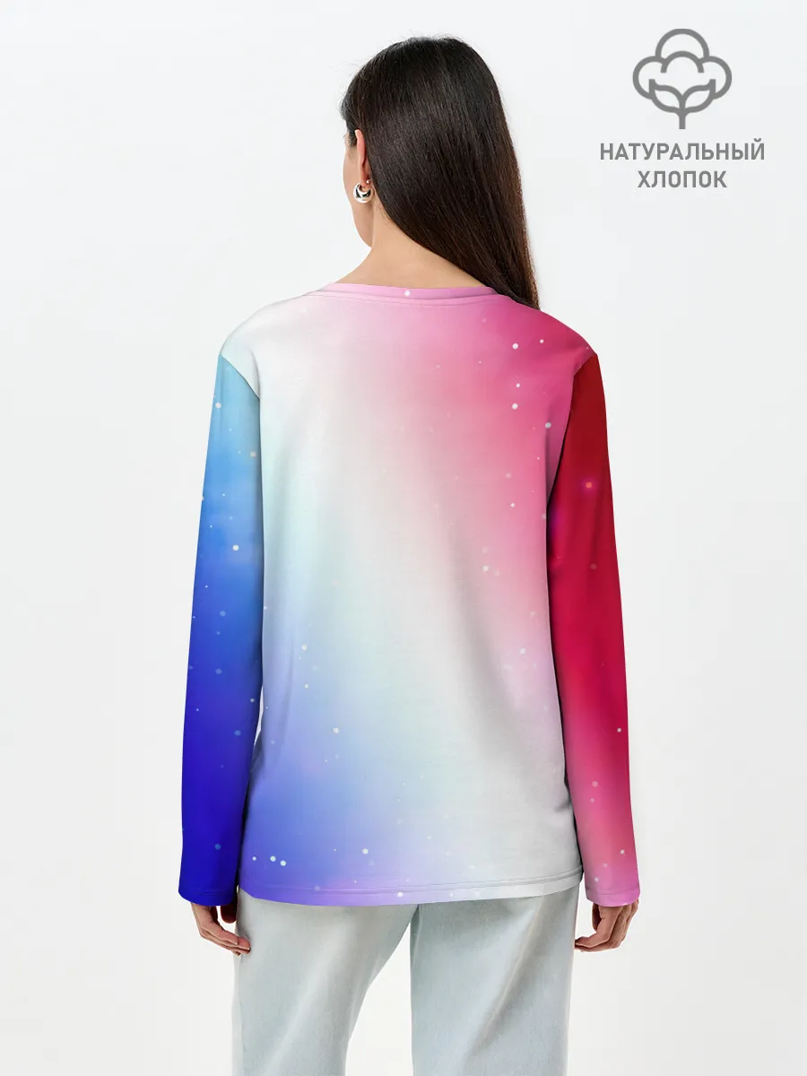 Лонгслив женский. Хлопок / MERCEDES / МЕРСЕДЕС