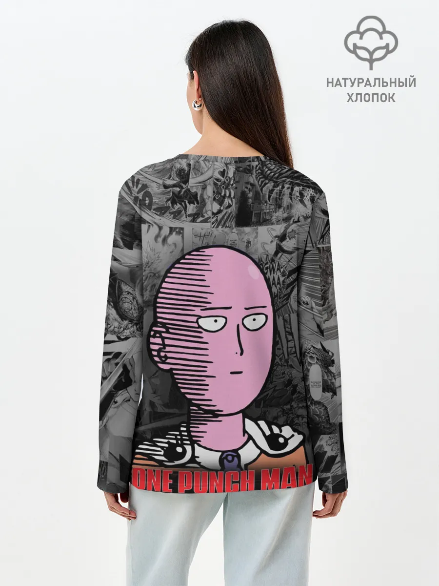 Лонгслив женский. Хлопок / I am okey