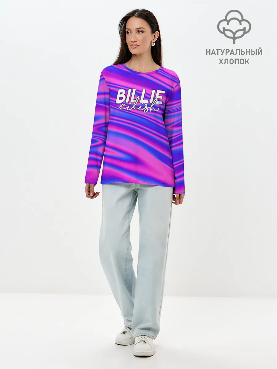 Лонгслив женский. Хлопок / BILLIE EILISH
