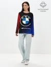 Лонгслив женский. Хлопок / BMW / БМВ