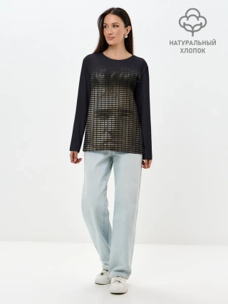 Лонгслив женский. Хлопок / As We Can Aniki