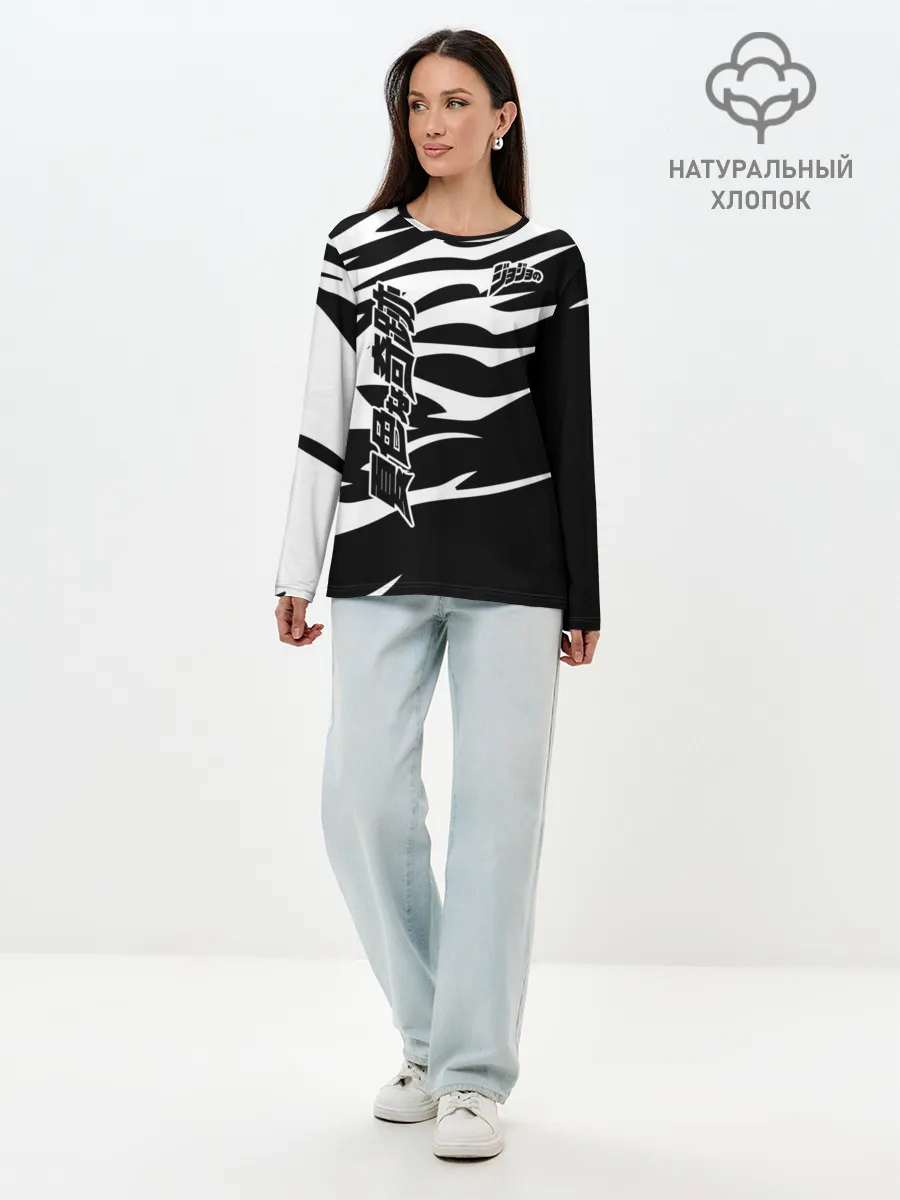 Лонгслив женский. Хлопок / JoJo Bizarre Adventure