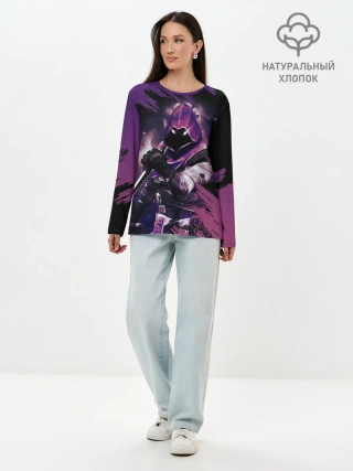Лонгслив женский. Хлопок / VALORANT