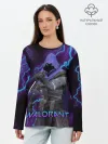 Лонгслив женский. Хлопок / VALORANT