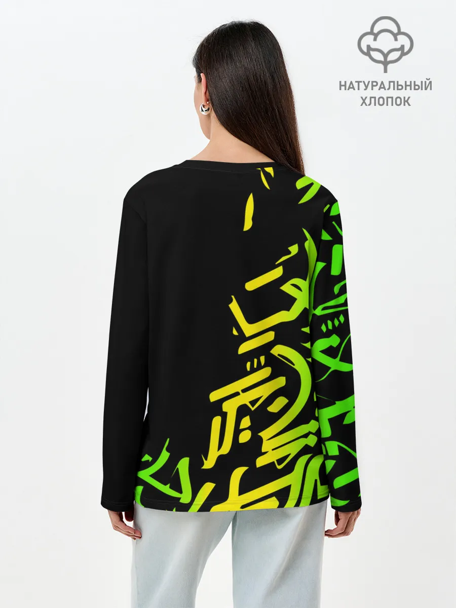 Лонгслив женский. Хлопок / Fortnite