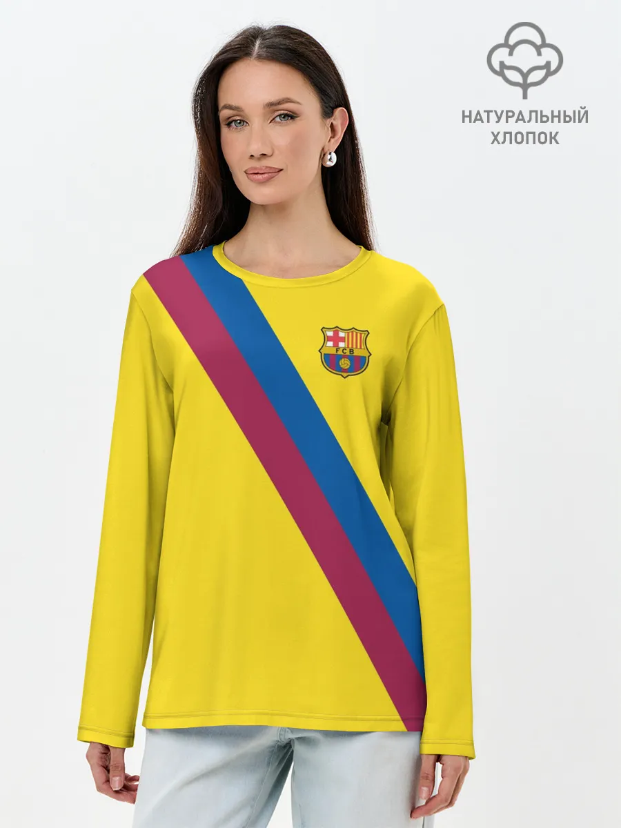 Лонгслив женский. Хлопок / BARCELONA