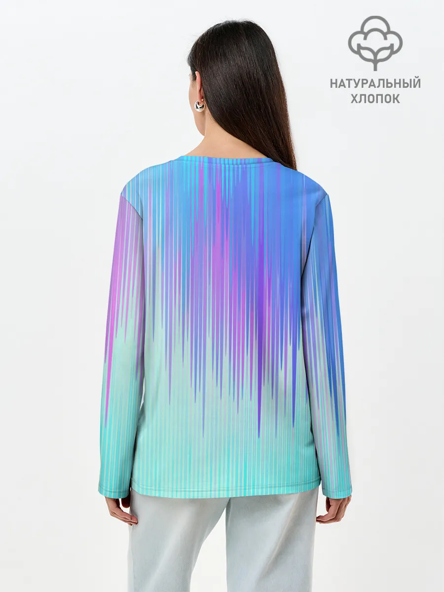 Лонгслив женский. Хлопок / BTS