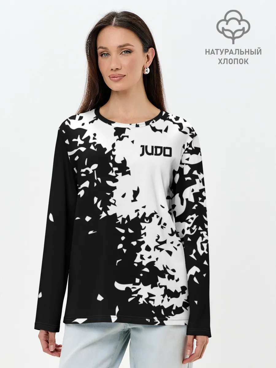 Лонгслив женский. Хлопок / Judo